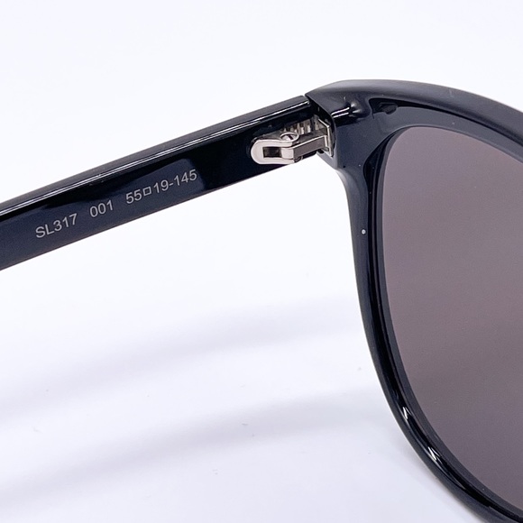 NEW SAINT LAURENT SL317 001 SUNGLASSES SAINT LAURENT SL 317 BLACK - Picture 10 of 12